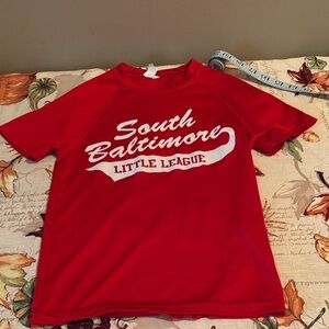 5/$3 Kids Red Baseball Shir